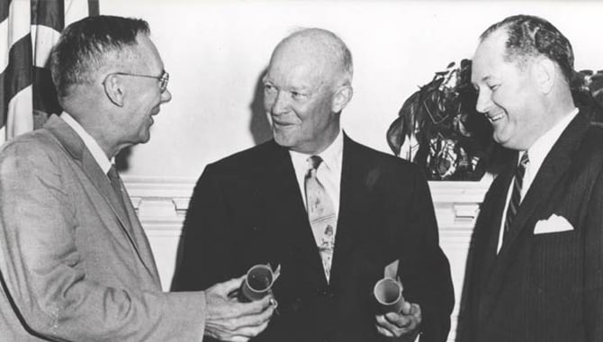 Eisenhower and first NASA Administrator