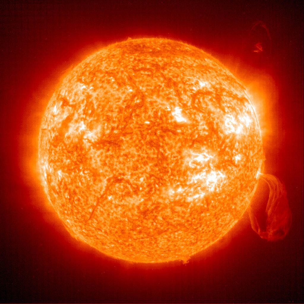 Image of Sun from SOHO